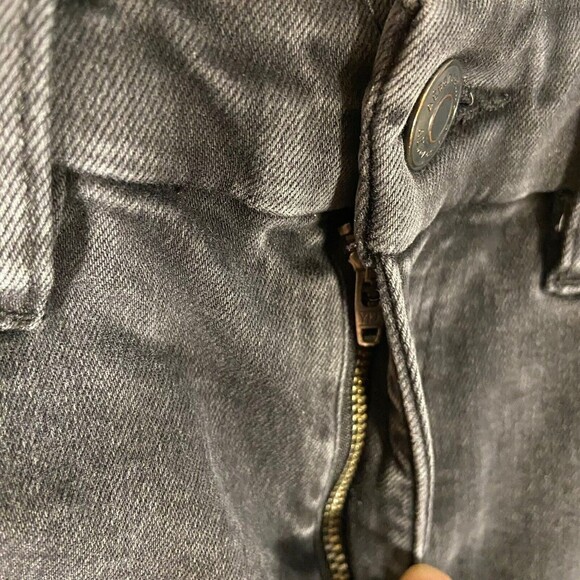 Aeropostale Women’s‎ Jean Size 0 Faded Black Distressed High Waist Curvy Jegging - Picture 7 of 8